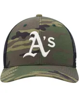 Men's '47 Brand Camo Oakland Athletics Trucker Snapback Hat