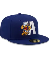 Men's New Era Royal Amarillo Sod Poodles Authentic Collection 59FIFTY Fitted Hat