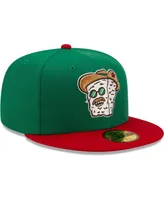 Men's New Era Green, Red Los Quesos Frisco Copa De La Diversion 59FIFTY Fitted Hat