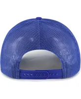 Men's '47 Brand Royal New York Mets Backhaul Foam Trucker Snapback Hat