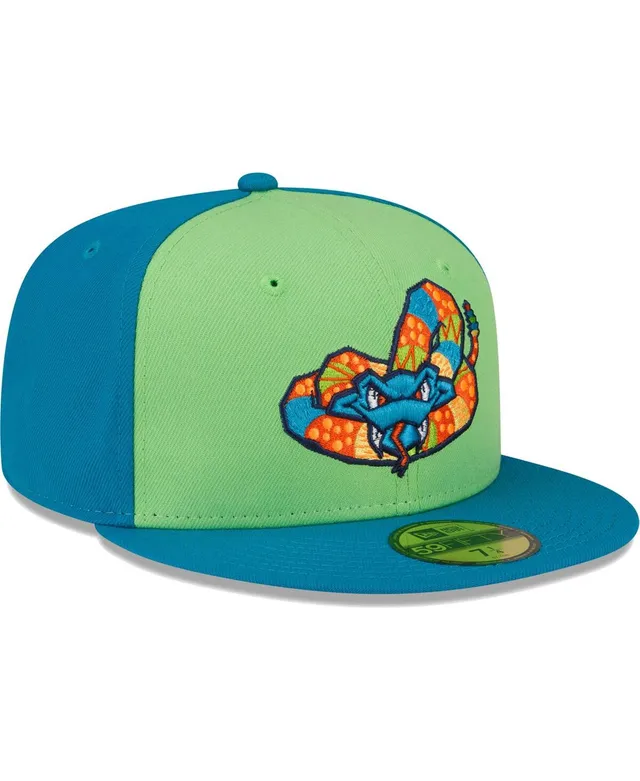 New Era Men's New Era Orange, Teal Cascabeles de Wisconsin Copa De