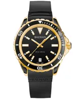 Balmain Women's Swiss Ophrys Black Rubber Strap Watch 39mm