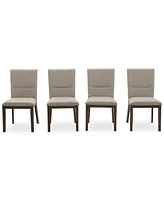 Closeout! Amy Grey Dining Side Chair