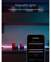 Twinkly Starter Kit App-Control Adhesive Magnetic Led Light Strip, 5ft