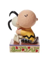 Jim Shore Charlie Brown Snoopy Hugging