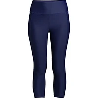Lands' End Women's High Waisted Modest Swim Leggings with Upf 50 Sun Protection