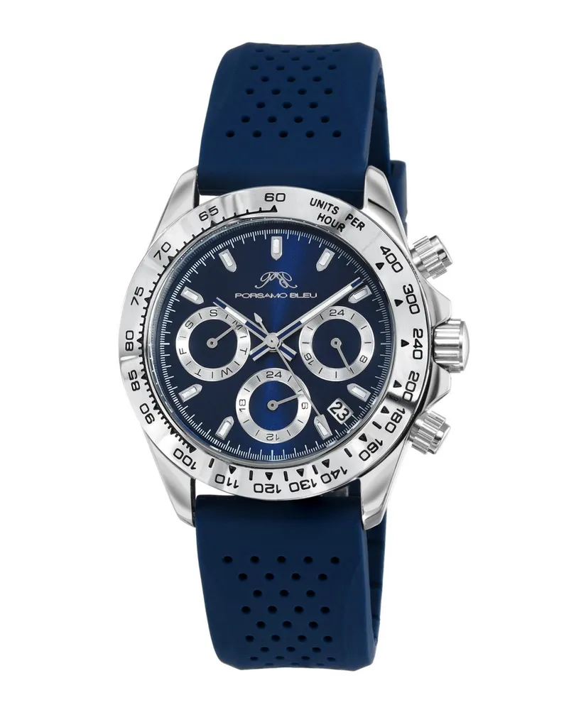 Porsamo Bleu Women's Alexis Sport Silicone Strap Watch 924AALR