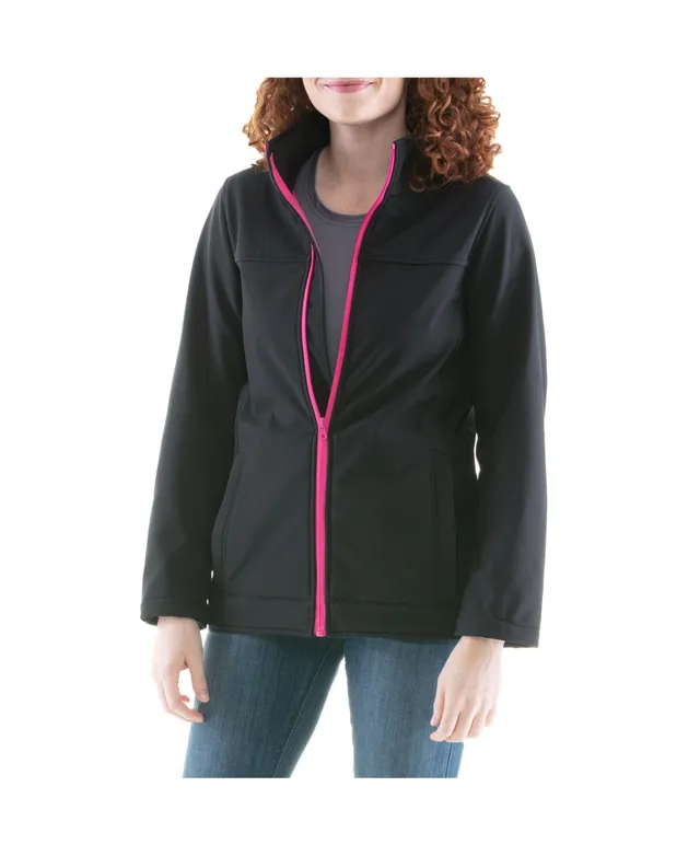 RefrigiWear Women's Warm Softshell Jacket Full Zip with Micro