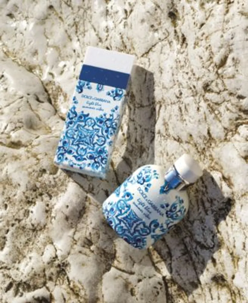 Dolce Gabbana Mens Light Blue Summer Vibes Pour Homme Eau De Toilette Fragrance Collection