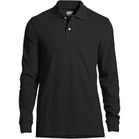 Lands' End Men's Comfort First Long Sleeve Mesh Polo