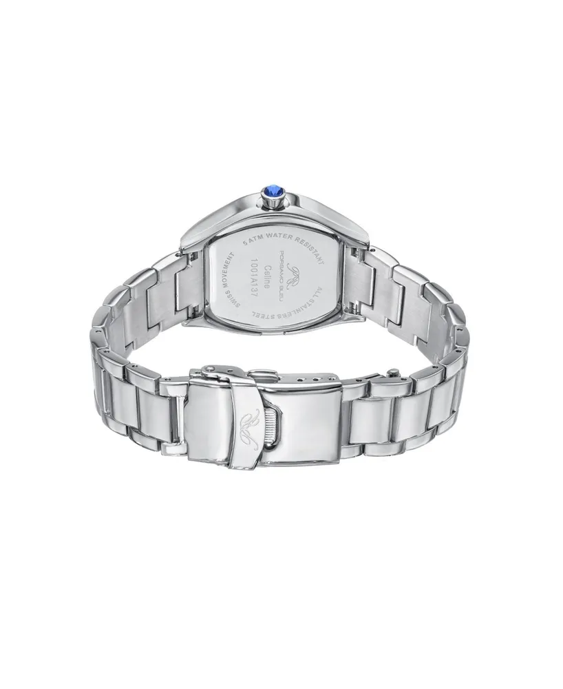 Porsamo Bleu Women's Celine Stainless Steel Bracelet Watch 1002ACES
