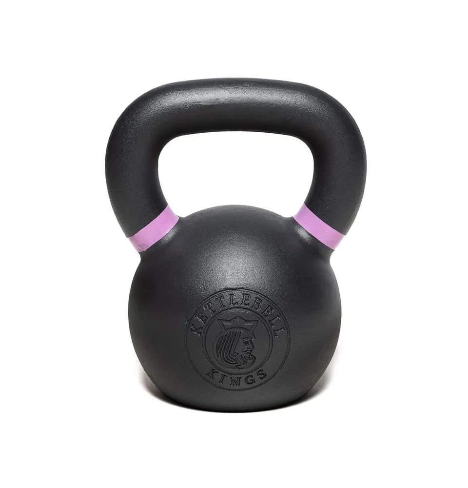 Kettlebell Kings Powder Coated Kettlebell Weights (45LB) For Women & Men | Durable Coating for Grip Strength, Rust Prevention