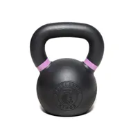 Kettlebell Kings Powder Coated Kettlebell Weights (45LB) For Women & Men | Durable Coating for Grip Strength, Rust Prevention