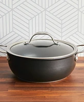 Anolon X Hybrid Nonstick Aluminum 4 Qt Casserole Pan With Lid