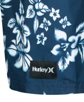 Hurley Big Boys Floral Printed Drawcord Board Shorts