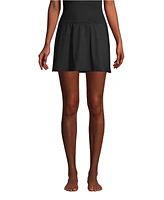 Lands' End Women's Tummy Control Ultra High Waisted Modest Swim Skirt Bottoms