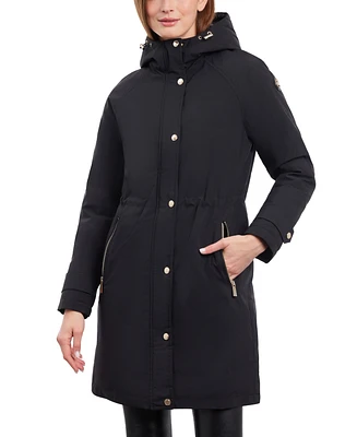Michael Kors Women's Hooded Anorak Raincoat