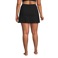 Lands' End Plus Tummy Control Swim Skirt Bottoms