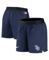 Women's Nike Navy Tampa Bay Rays Authentic Collection Team Performance Shorts