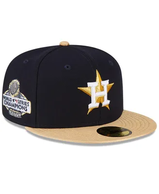 Men's New Era Navy Houston Astros 2023 Gold Collection 59FIFTY Fitted Hat