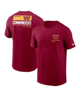 Men's Nike Burgundy Washington Commanders Team Incline T-shirt