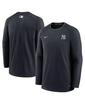 Men's Nike Navy New York Yankees Authentic Collection Logo Performance Long Sleeve T-shirt