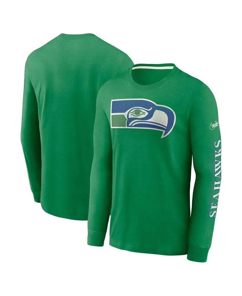 Men's Nike Navy Seattle Seahawks Legend Microtype Performance T-Shirt