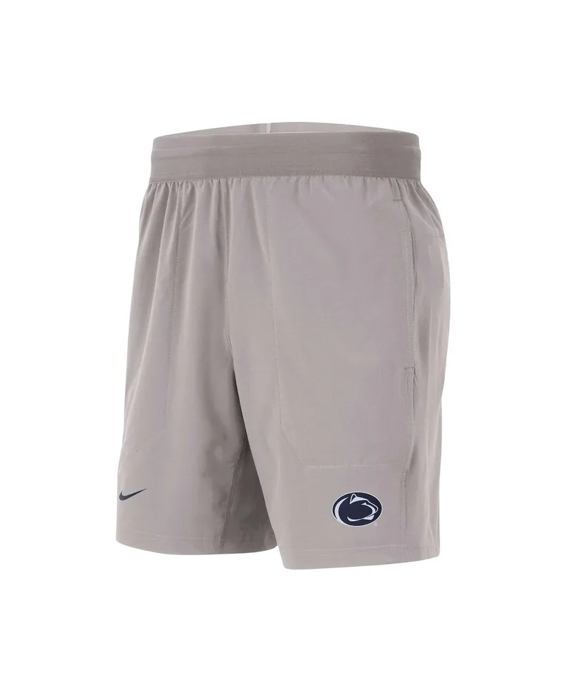 Men's Nike Gray Penn State Nittany Lions Player Performance Shorts
