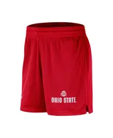Men's Nike Scarlet Ohio State Buckeyes Mesh Performance Shorts
