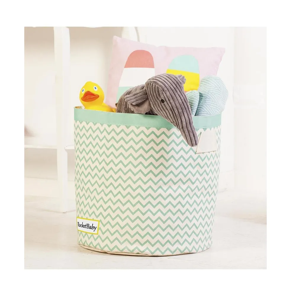 Cotton Canvas Storage Bin