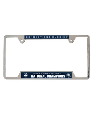 Wincraft UConn Huskies 2023 Ncaa Men's Basketball National Champions Metal License Plate Frame