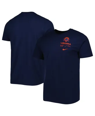 Men's Nike Navy Virginia Cavaliers Team Practice Performance T-shirt