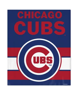 Wincraft Chicago Cubs Ultra Plush 50" x 60" Throw Blanket