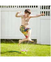 Melissa & Doug Sunny Patch Pretty Petals Flower Sprinkler Toy With Hose Attachment