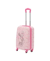 Disney Ful Minnie Mouse Pose with Floral Background Kids 21" Luggage