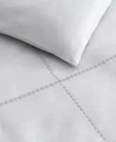 Vera Wang Simple Dot Embroidered Cotton Sateen Duvet Cover Sets Collection