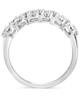 Effy Diamond Triple Row Openwork Ring (1/2 ct. t.w.) in 14k White Gold