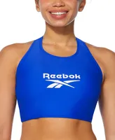 Reebok Women's High-Neck T-Back Bikini Top