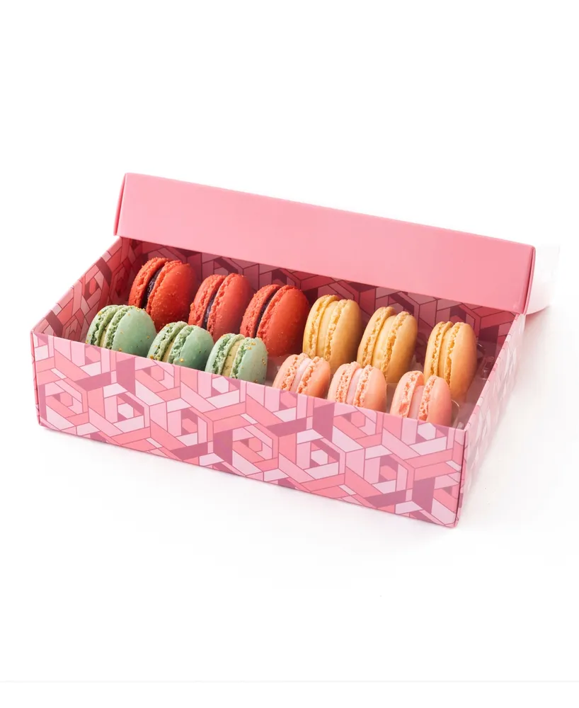 La Biscuitery La Vie En Rose Box of 12 Macarons