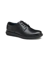 Johnston & Murphy Big Boys Holden Plain Toe Leather Shoes