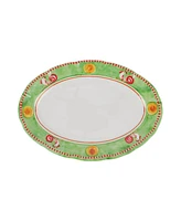 Vietri Melamine Campagna Pesce Oval Platter