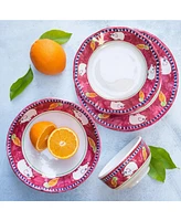 Vietri Melamine Campagna Porco 4 Piece Place Setting