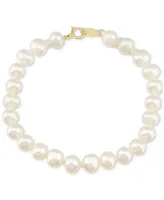 Children's Cultured Freshwater Pearl (4-1/2mm) Bracelet