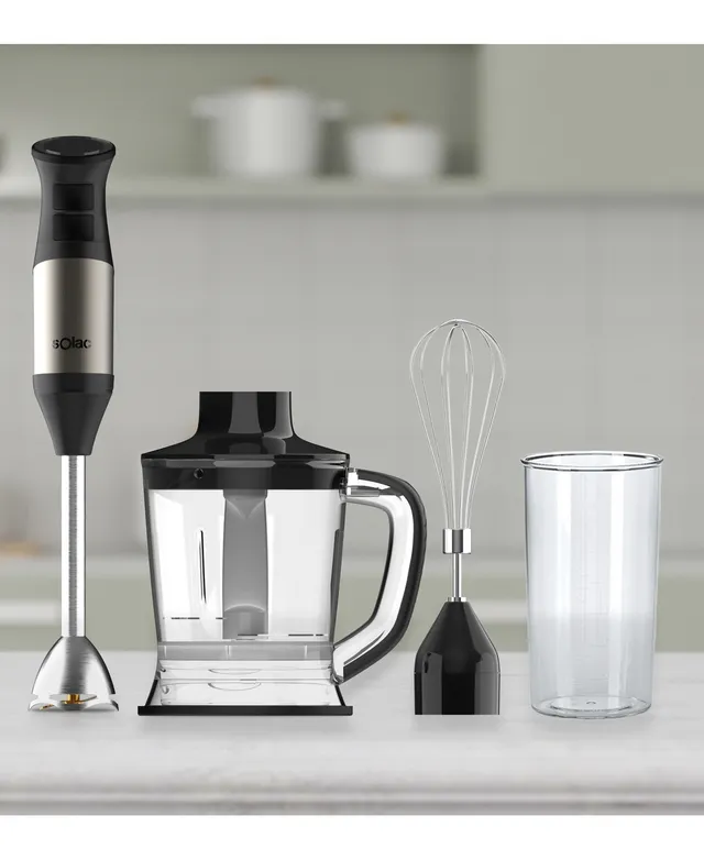 Solac Professional Stainless Steel 1000W Hand Blender - Dark