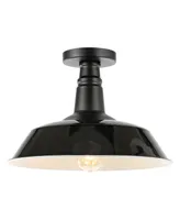 Camila 14" 1-Light Classic Industrial Indoor