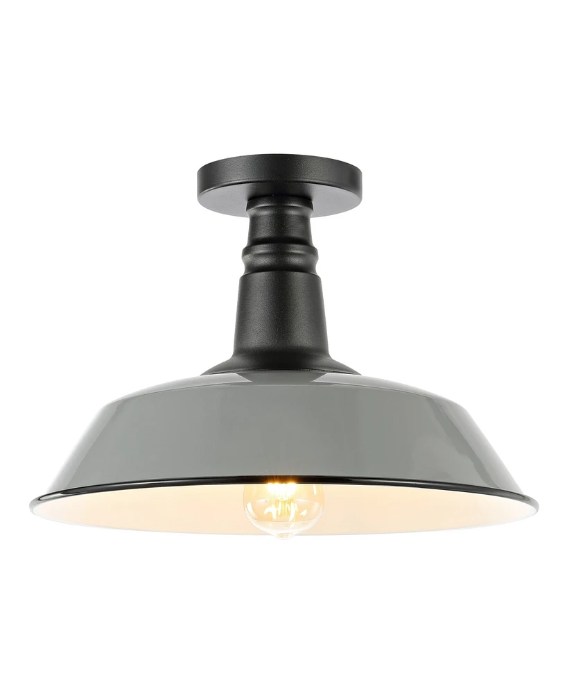 Camila 14" 1-Light Classic Industrial Indoor