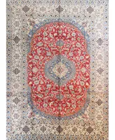 Bb Rugs One of a Kind Nain with silk 626342 9'8" x 12'9" Area Rug