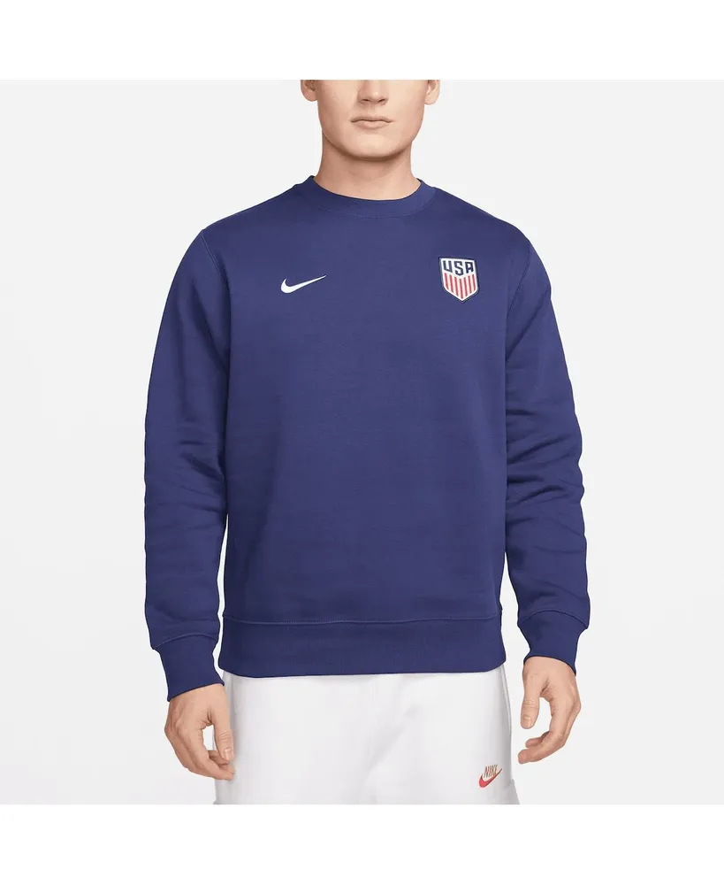 Men's Nike Navy USMNT AWF Raglan Full-Zip Hoodie Jacket