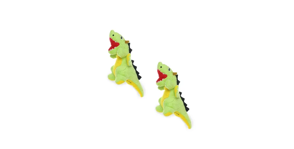 Mighty Jr Dragon Green, 2-Pack Dog Toys