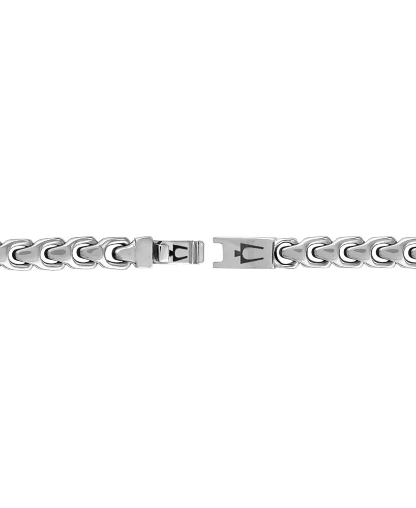 Bulova Men's Link Bracelet Stainless Steel